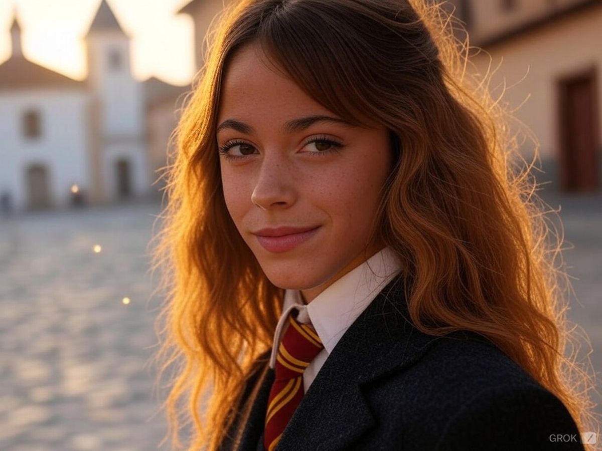 En una versión más joven, digna de Harry Potter y la Piedra Filosofal. En una versión más joven, digna de Harry Potter y la Piedra Filosofal.