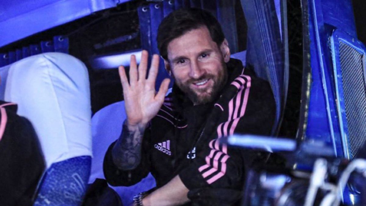 Messi fue recibido con pasión en Lima.