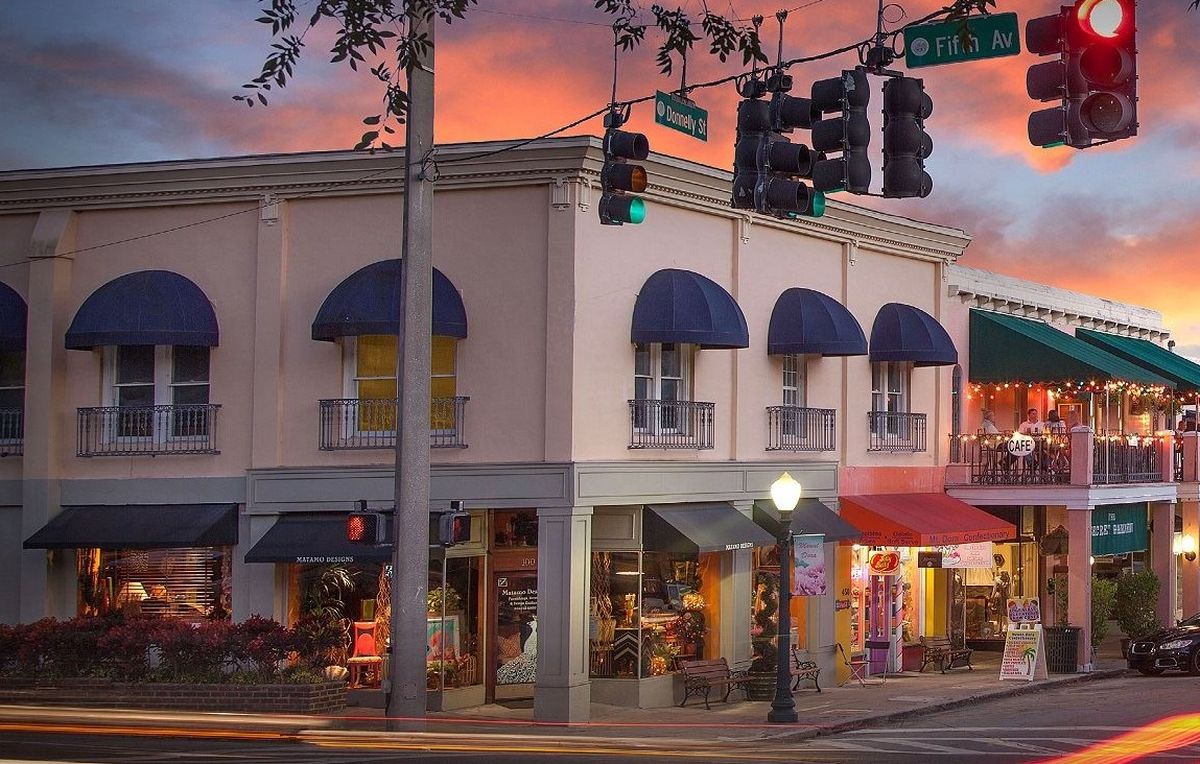 Mount Dora ofrece tiendas por doquier.