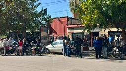 El árbol se desplomó en el cuerpo de Marcelo Zabala, de 23 años. Este viernes lo despidieron amigos y familiares en Las Heras.
