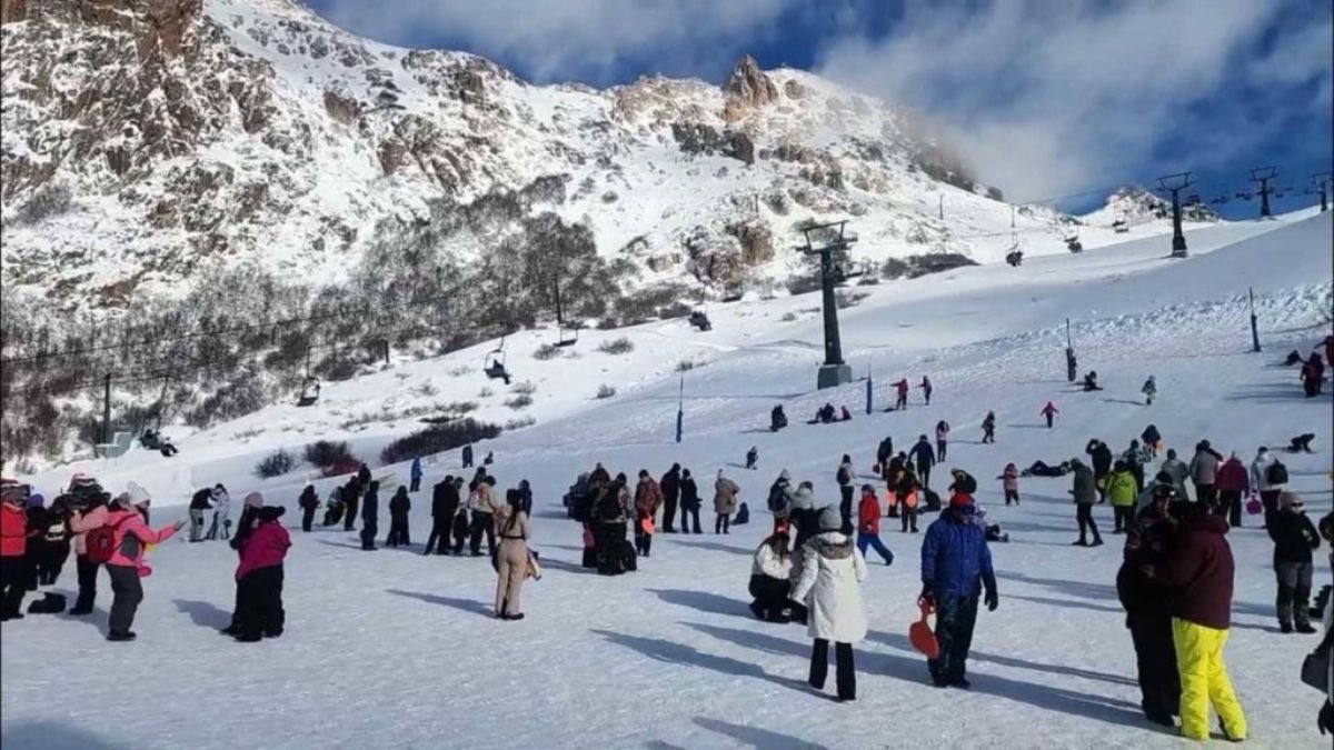 Arrancó la temporada en Bariloche.