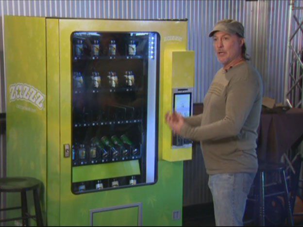 En Estados Unidos ya funciona la primera máquina expendedora de marihuana instalada en la calle