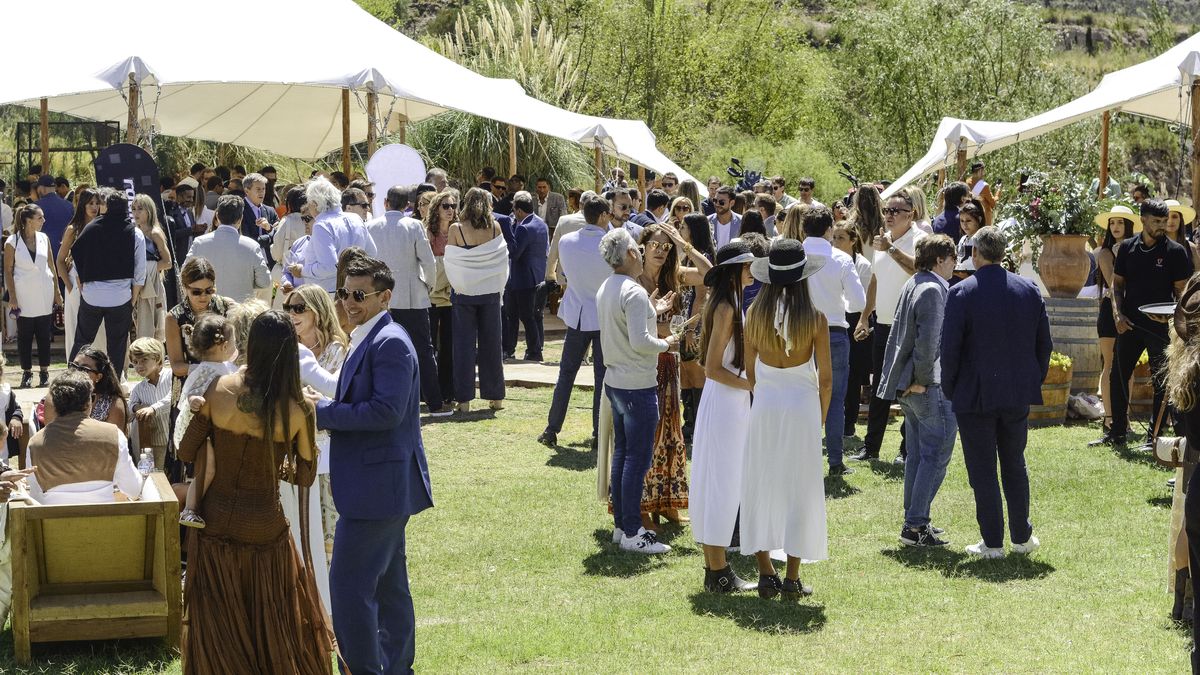 Vista panorámica de la Vendimia Solidaria 2025, en la estancia San Isidro. Vista panorámica de la Vendimia Solidaria 2025, en la estancia San Isidro.