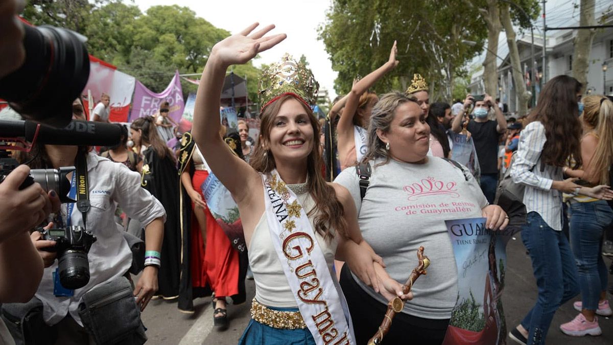 Julieta Lonigro fue una de las reinas que caminó junto a la gente.