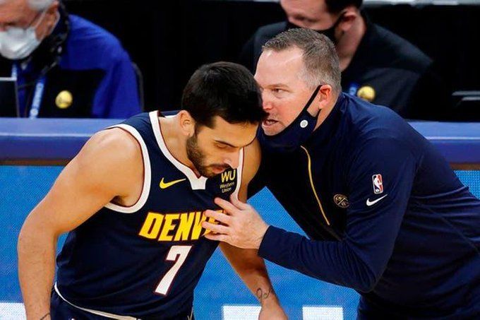 Campazzo no hizo puntos pero aportó al triunfo de Denver Nuggets.