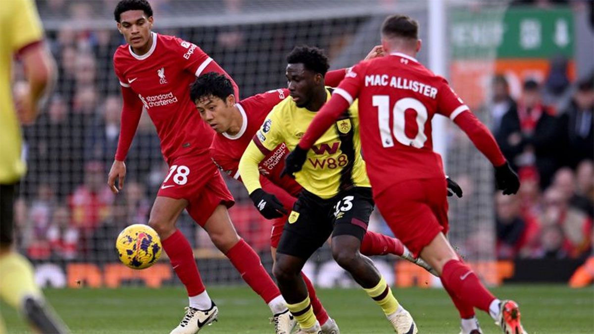 Alexis Mac Allister está en plena acción. Alexis Mac Allister está en plena acción.