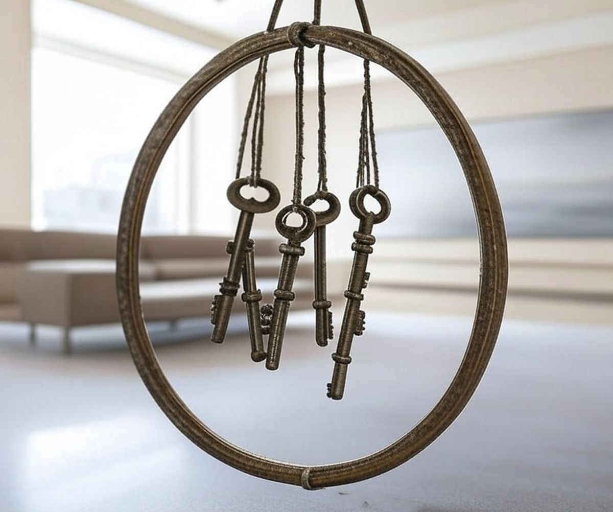 Un llamador de vientos (algunos le dicen llamador de ángeles). Un llamador de vientos (algunos le dicen llamador de ángeles).