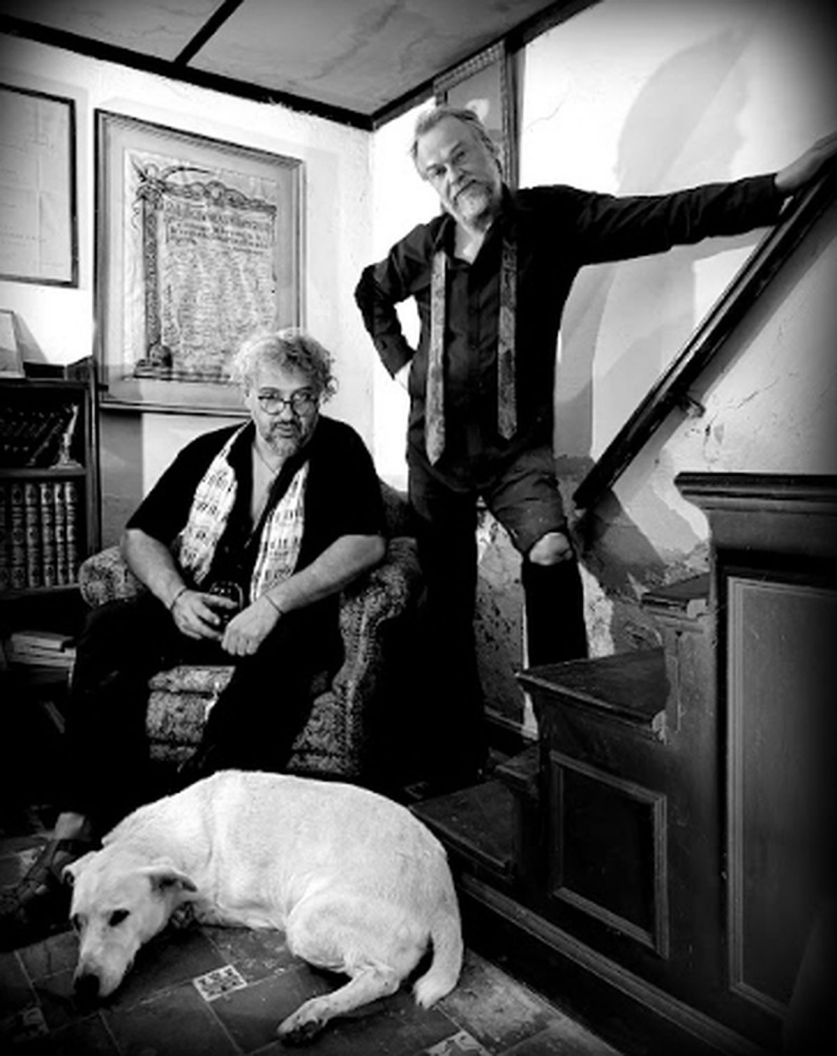 Acho Estol y Josué Geredús se conocieron en Buenos Aires antes de la pandemia.