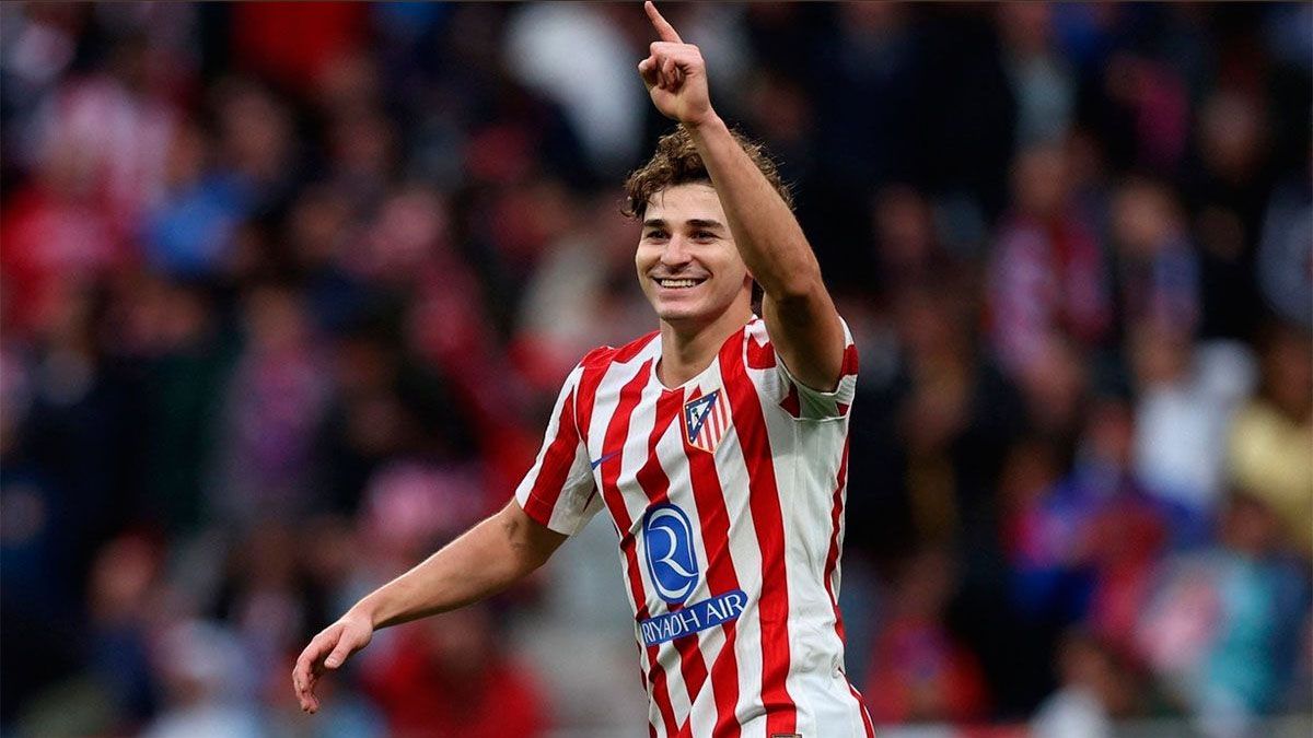 Juli&aacute;n &Aacute;lvarez tuvo otra gran labor.