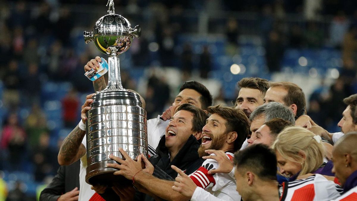 Marcelo Gallardo ganó dos Copa Libertadores como entrenador de River. Marcelo Gallardo ganó dos Copa Libertadores como entrenador de River.