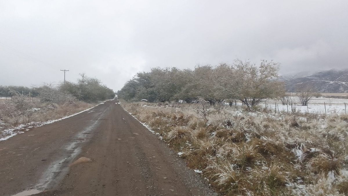 La ruta de La Carrera (Tupungato). Foto: Sergio Maccari. La ruta de La Carrera (Tupungato). Foto: Sergio Maccari.
