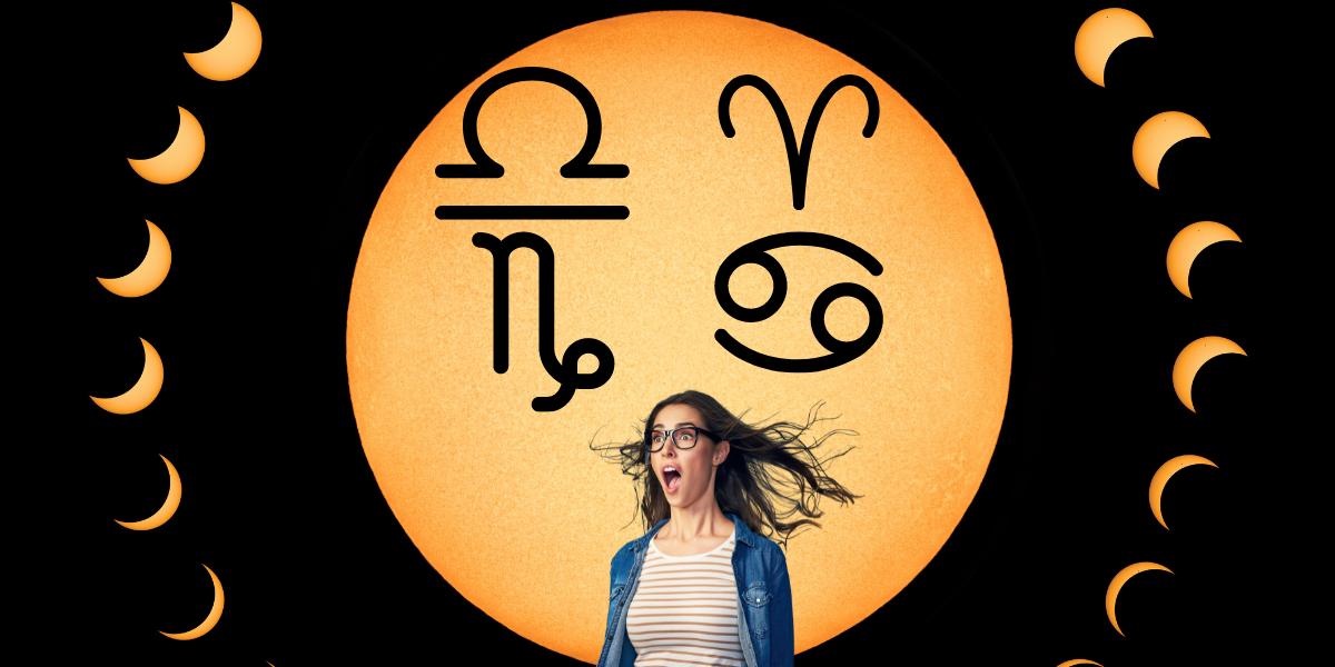 Estos son los 4 signos del zodiaco cardinales más afectados por el eclipse solar de hoy