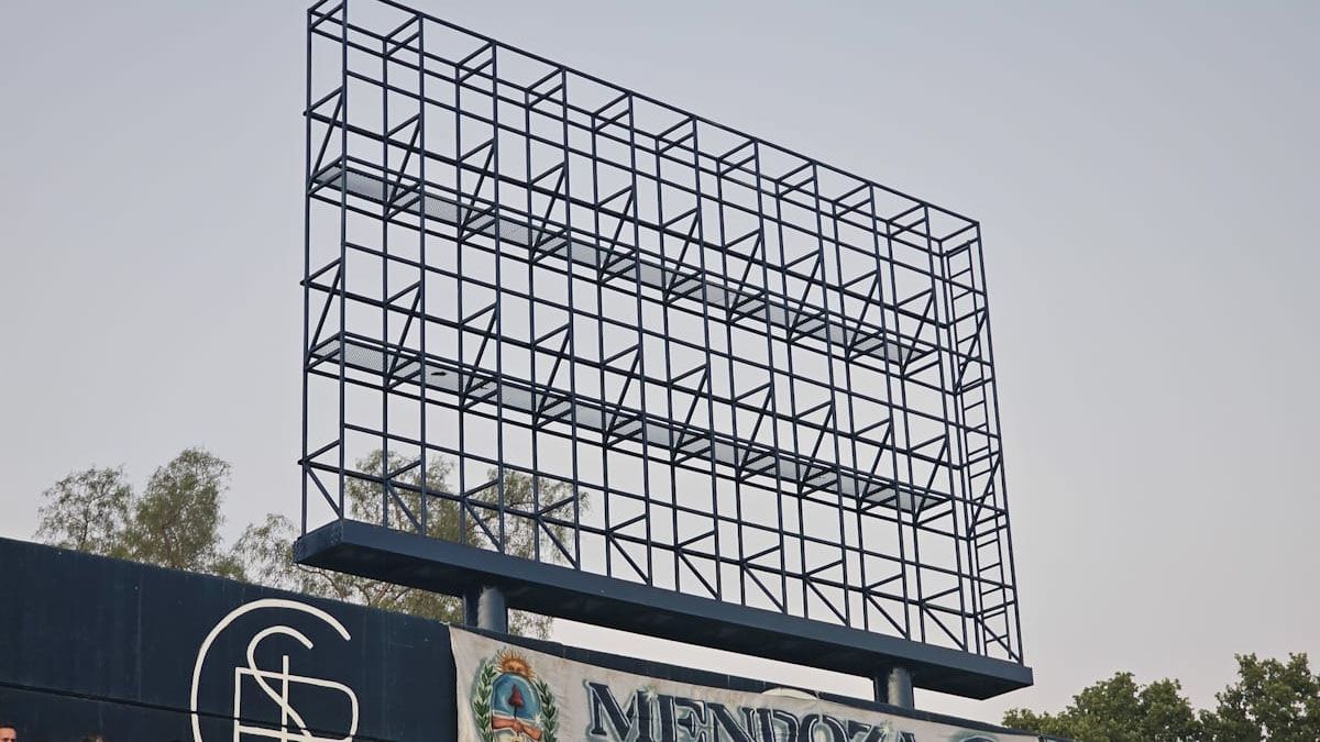La pantalla LED de la Lepra que será inaugurada. La pantalla LED de la Lepra que será inaugurada.