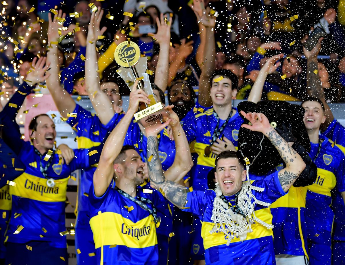 Boca festejó con su gente una nuev corona de la Liga Nacional. Boca festejó con su gente una nuev corona de la Liga Nacional.