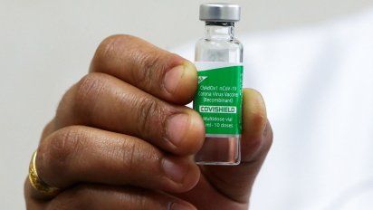 Vacunas. La Covishield es desarrollada por Oxford y AstraZeneca