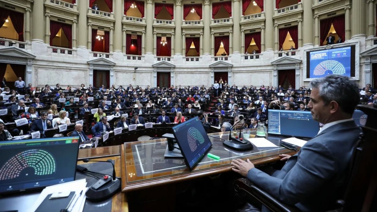 Martín Menen, el hombre fuerte del oficialimo en Diputados. Este jueves buscarán la media sanción para bajar la edad de imputabilidad de menores.