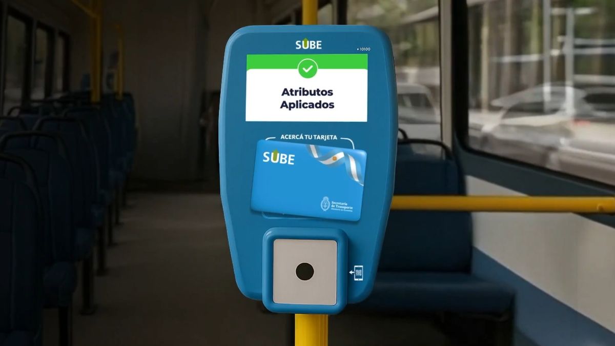 Transporte indicó cómo se gestionan los beneficios de la tarjete SUBE.