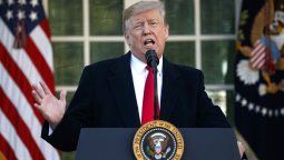 Trump tomará represalias si hay violencia contra antichavistas o estadounidenses