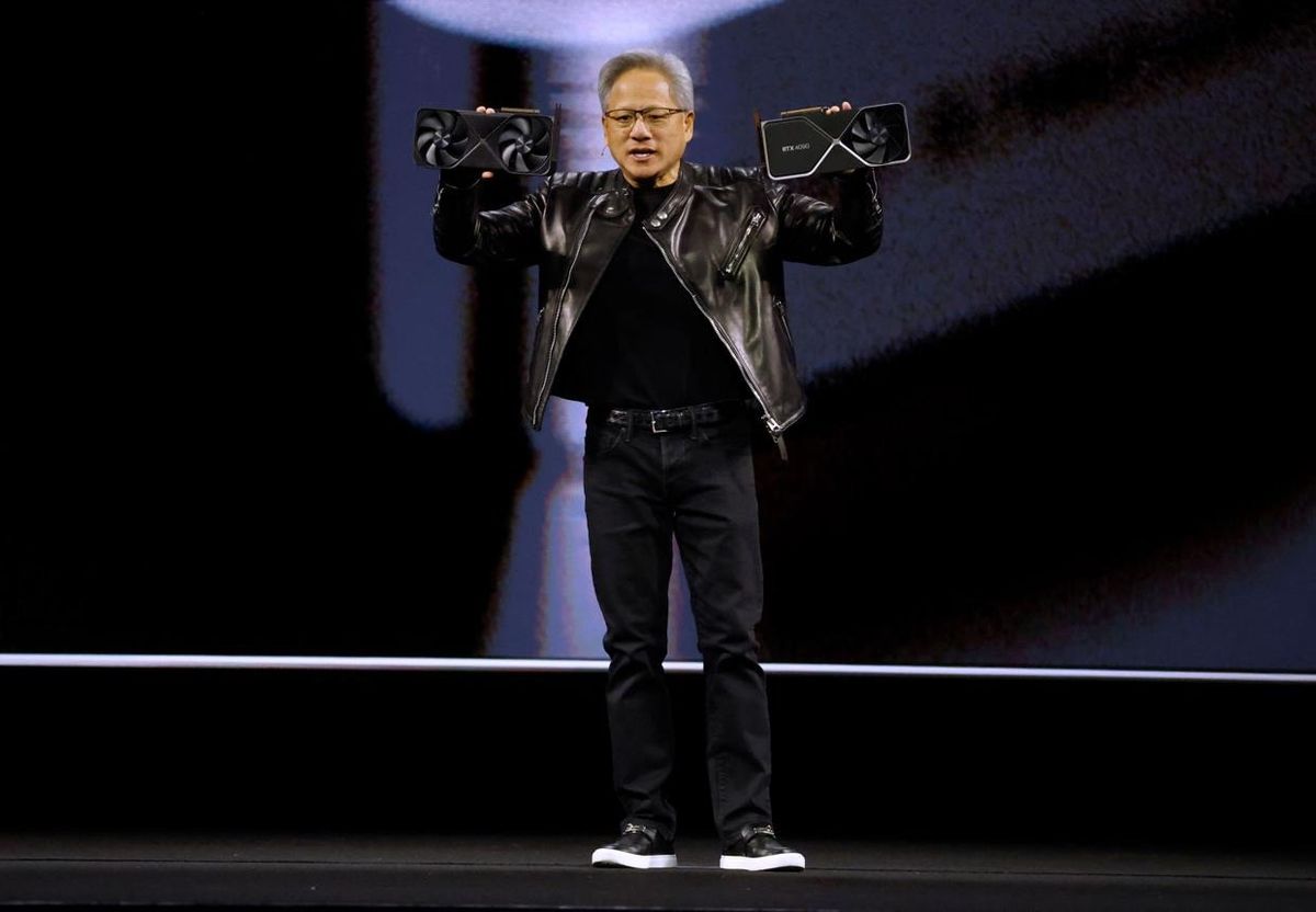 Nvidia fundada en 1993 por Jensen Huang logró estar en el lugar correcto justo cuando comienza una revolución tecnológica. Nvidia fundada en 1993 por Jensen Huang logró estar en el lugar correcto justo cuando comienza una revolución tecnológica.