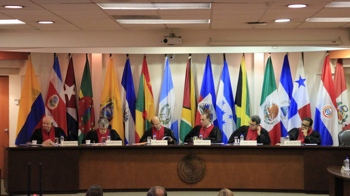 El tribunal de la CIDH del caso 