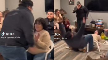 Quiso hacerle un baile 