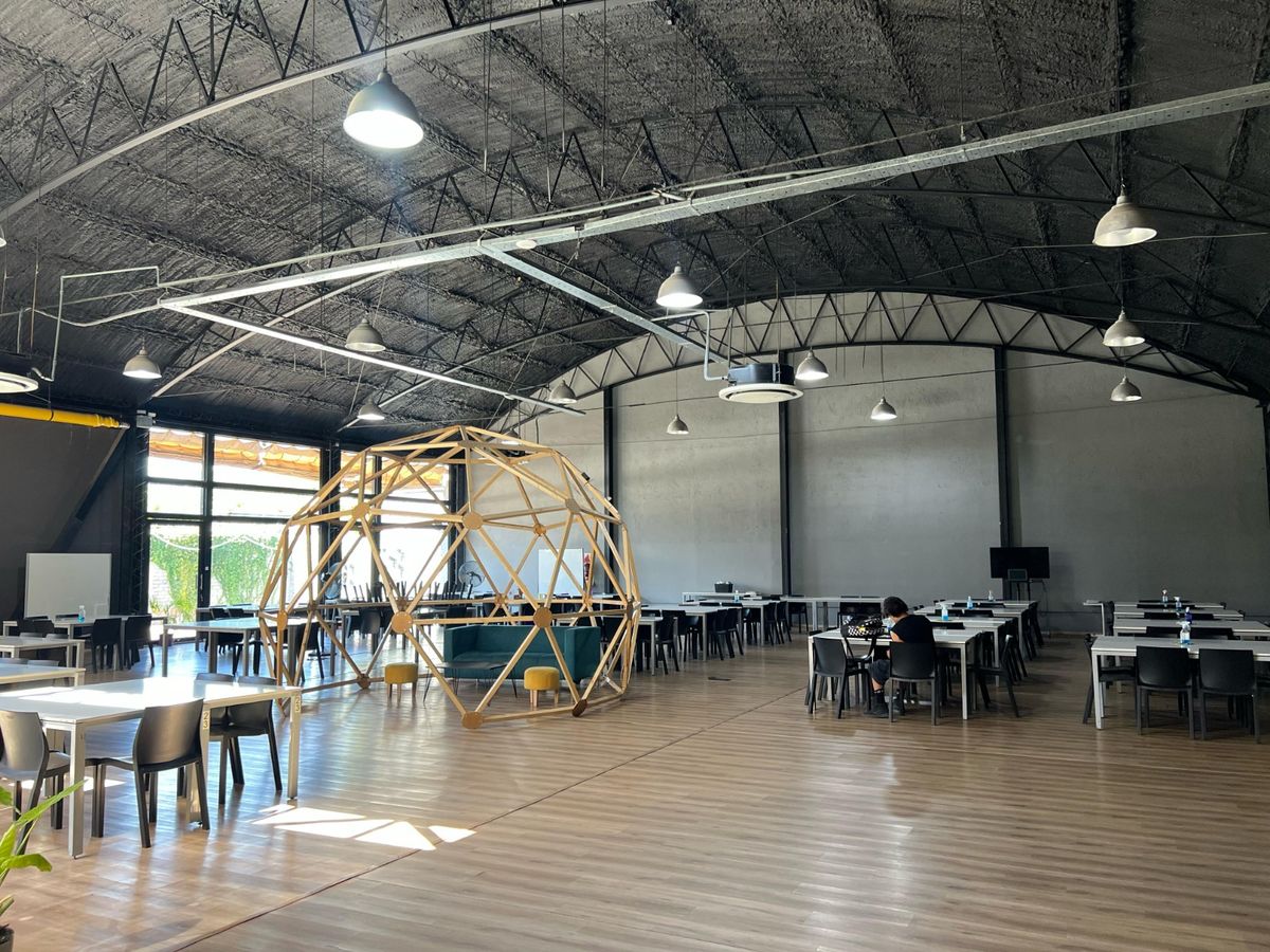 Parte de las instalaciones de uno de los institutos privados que brinda cursos Parte de las instalaciones de uno de los institutos privados que brinda cursos