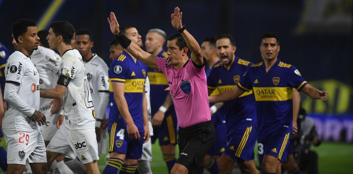 Nacho Fernández y el polémico gol anulado a Boca