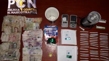 Cuatro personas fueron detenidas por venta de drogas
