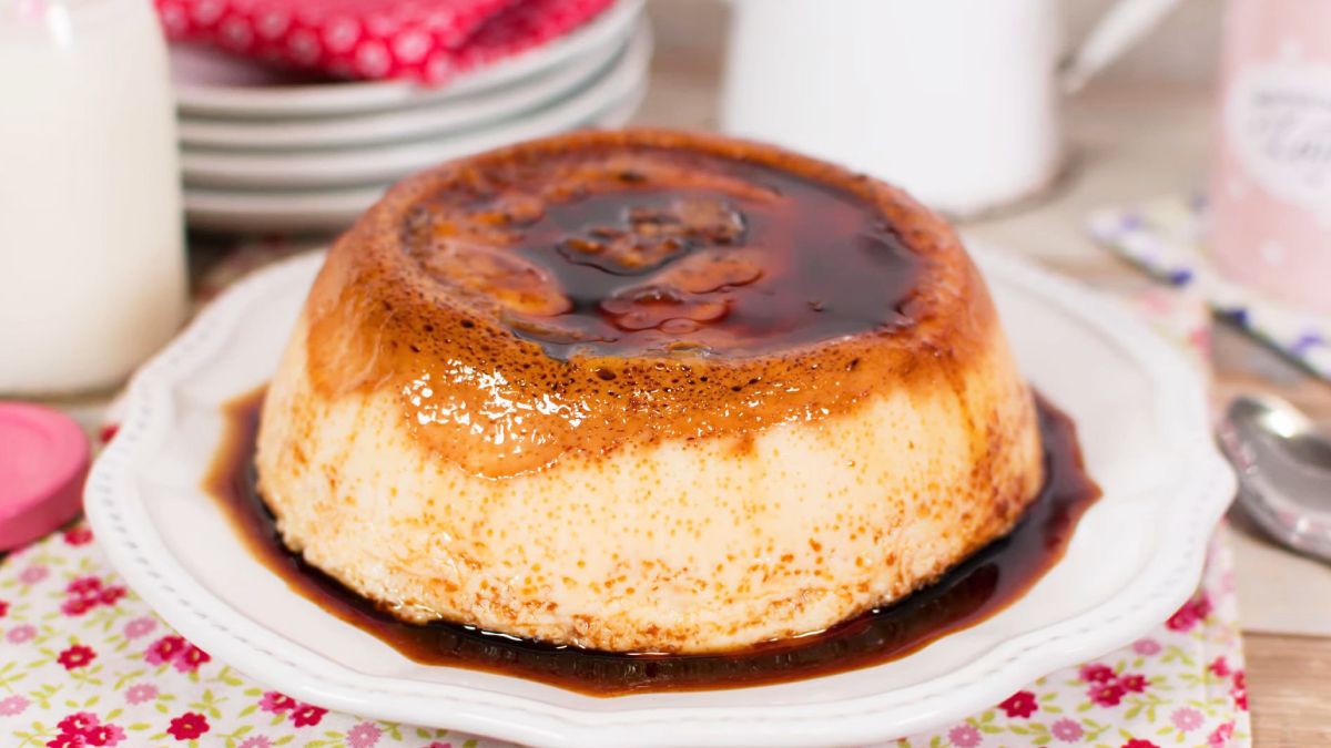 Recetas: Flan casero de leche condensada. Foto: gentileza solopostres.