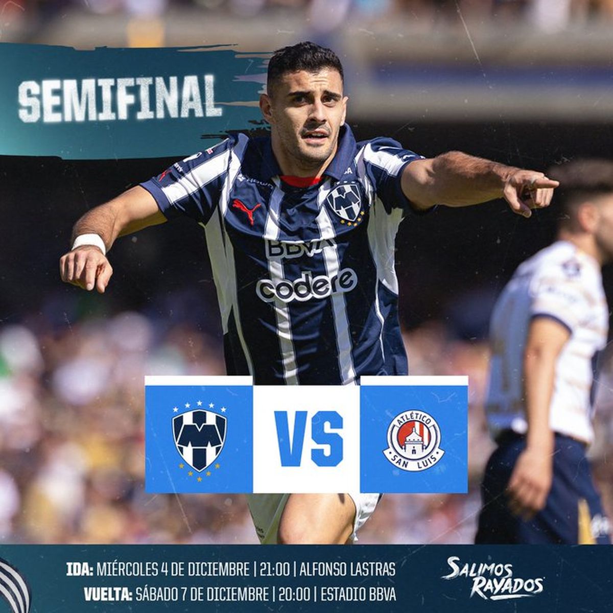 Rayados de Monterrey se ilusiona con la final de la Liga MX. Rayados de Monterrey se ilusiona con la final de la Liga MX.
