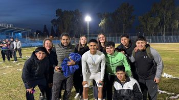 La emoción del goleador Alejo Tinguri por el ascenso de Gutiérrez Sport Club