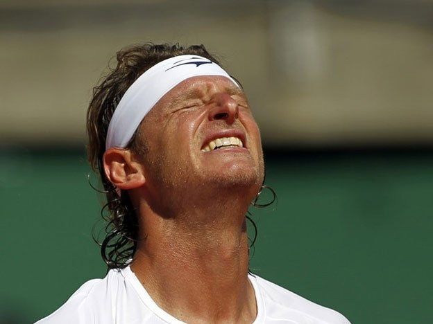 Nalbandian tuvo una rápida despedida del Masters de Madrid