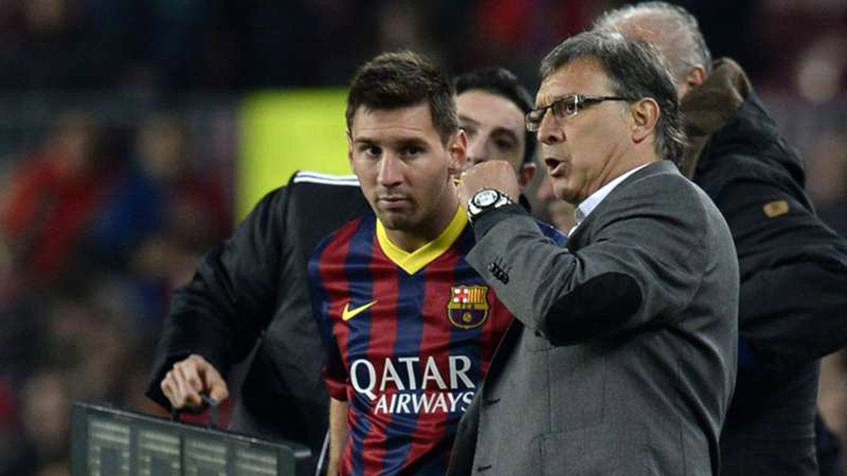 El Tata Martino prendió fuego a Lionel Messi