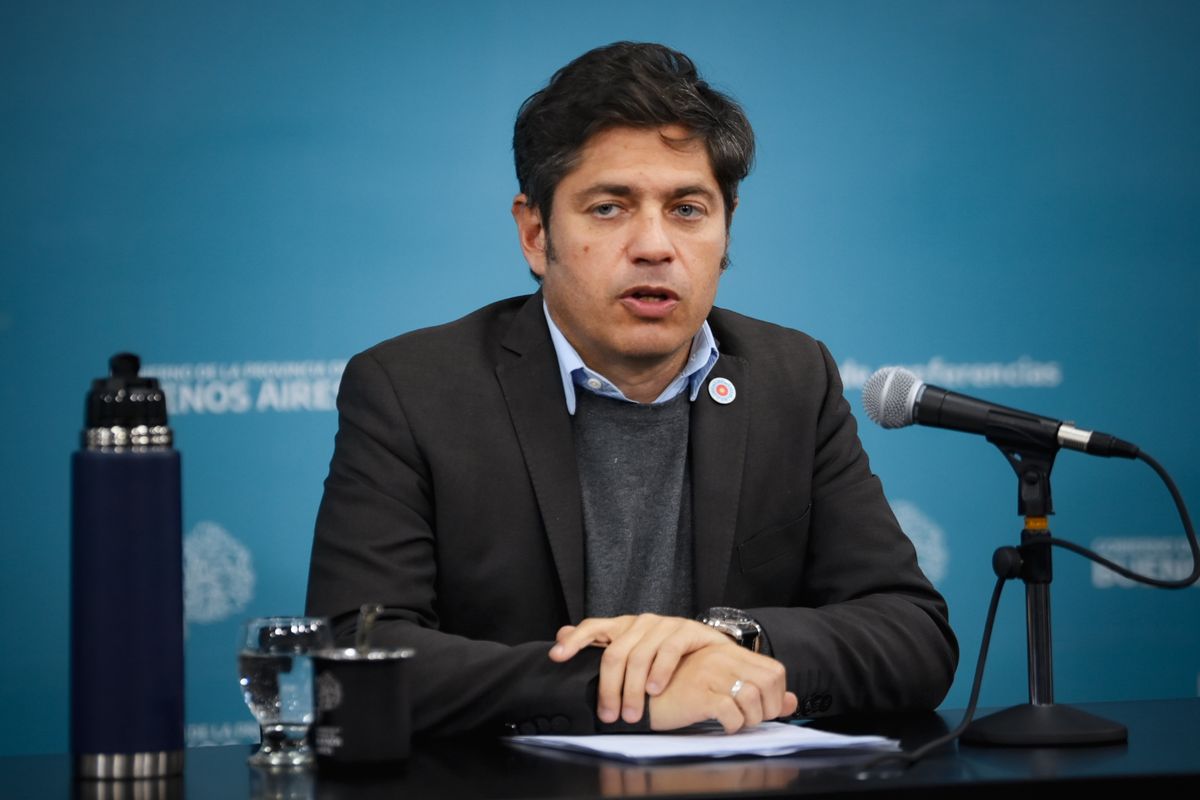 El gobernador bonaerense Axel Kicillof criticó la gestión de Javier Milei.