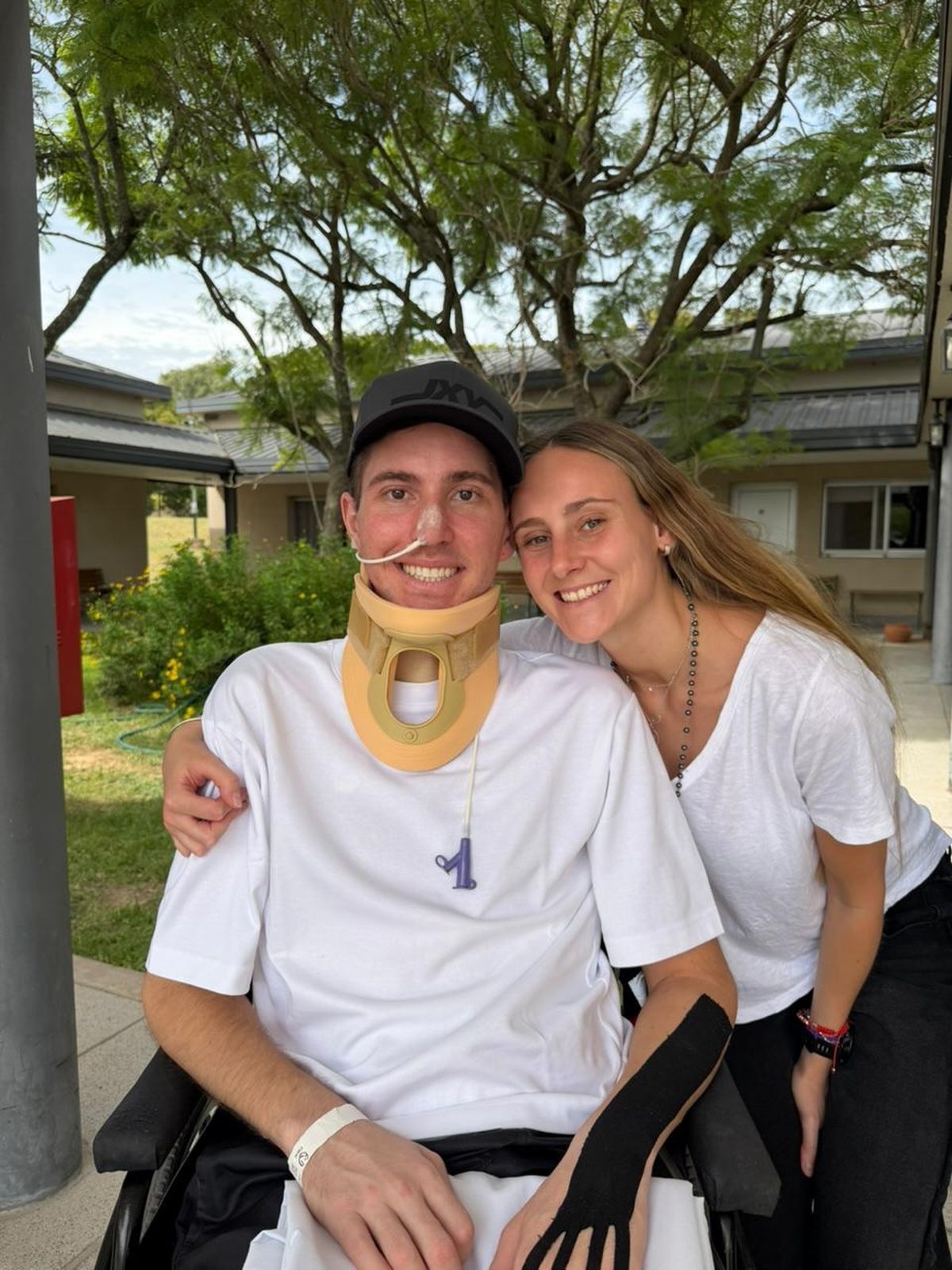 Juan Cruz Yacopini se recupera con sus afectos. Foto: juanxyacopini (Instagram)