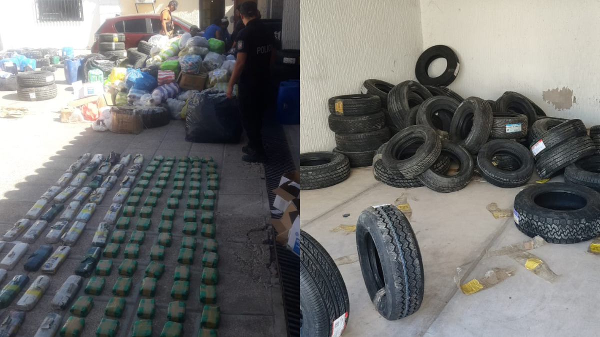 Variada fue la mercadería encontrada en los operativos. Variada fue la mercadería encontrada en los operativos.