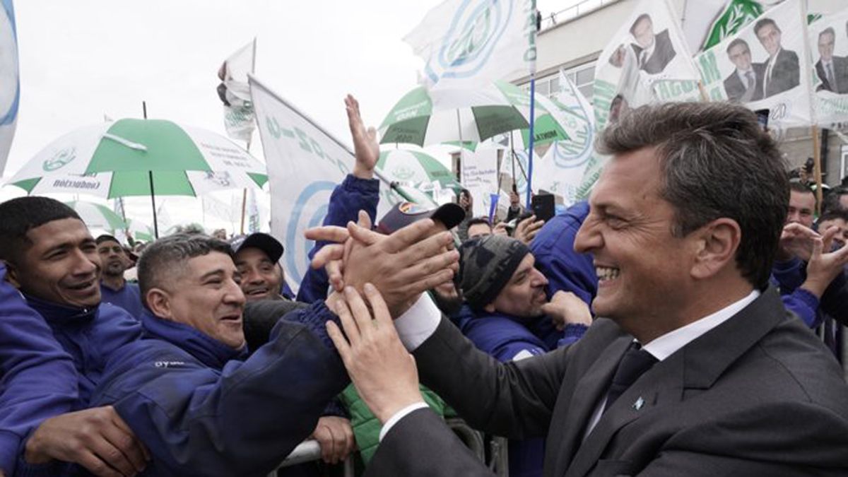 Tras el debate Sergio Massa tuvo un lunes intenso.