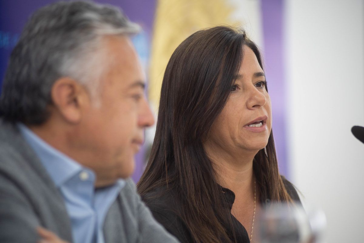 La subsecretaria de Infraestructura y Desarrollo Territorial, Marité Badui. La subsecretaria de Infraestructura y Desarrollo Territorial, Marité Badui.