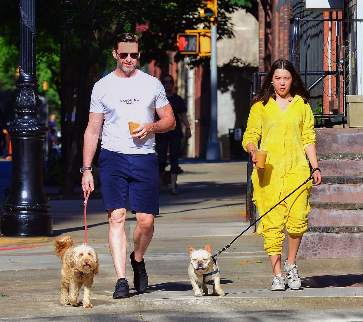 Hugh Jackman y su hija Ava. Hugh Jackman y su hija Ava.