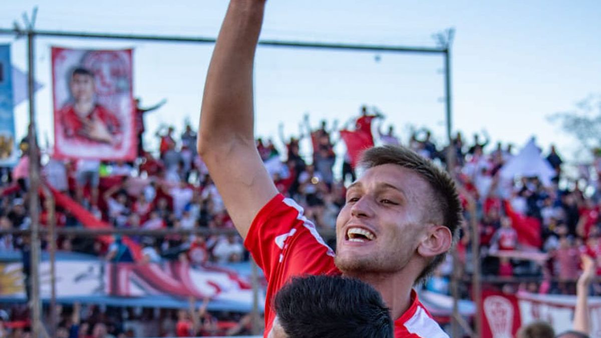 Nicolás Alí convirtió su primer gol tras su regreso a Huracán Las Heras