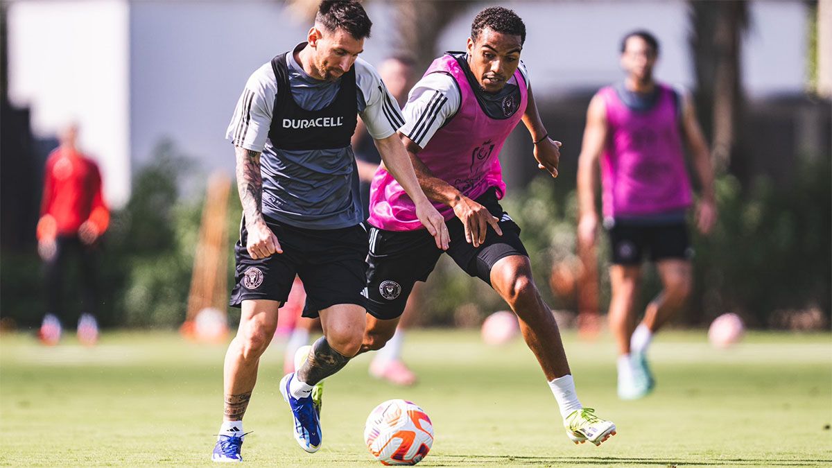 Lionel Messi será titular en Inter Miami.