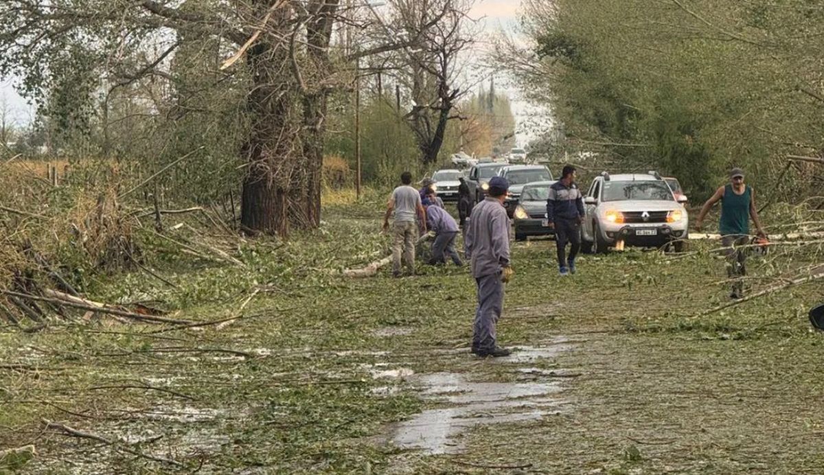 El pron&oacute;stico del tiempo alert&oacute; por tormentas en San Rafael y General Alvear. Imagen ilustrativa.
