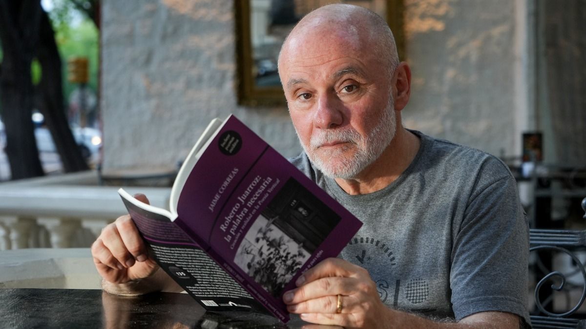 Con un libro, Jaime Correas rescata del olvido a Roberto Juarroz, el poeta 