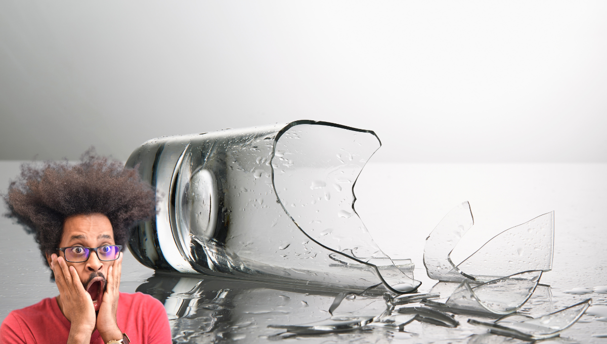 ¿Cúal es el significado espiritual de que exploten los vasos de repente?