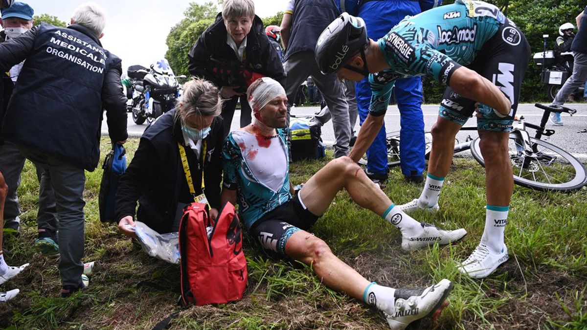Tour de Francia: detuvieron a la mujer que provocó la caída