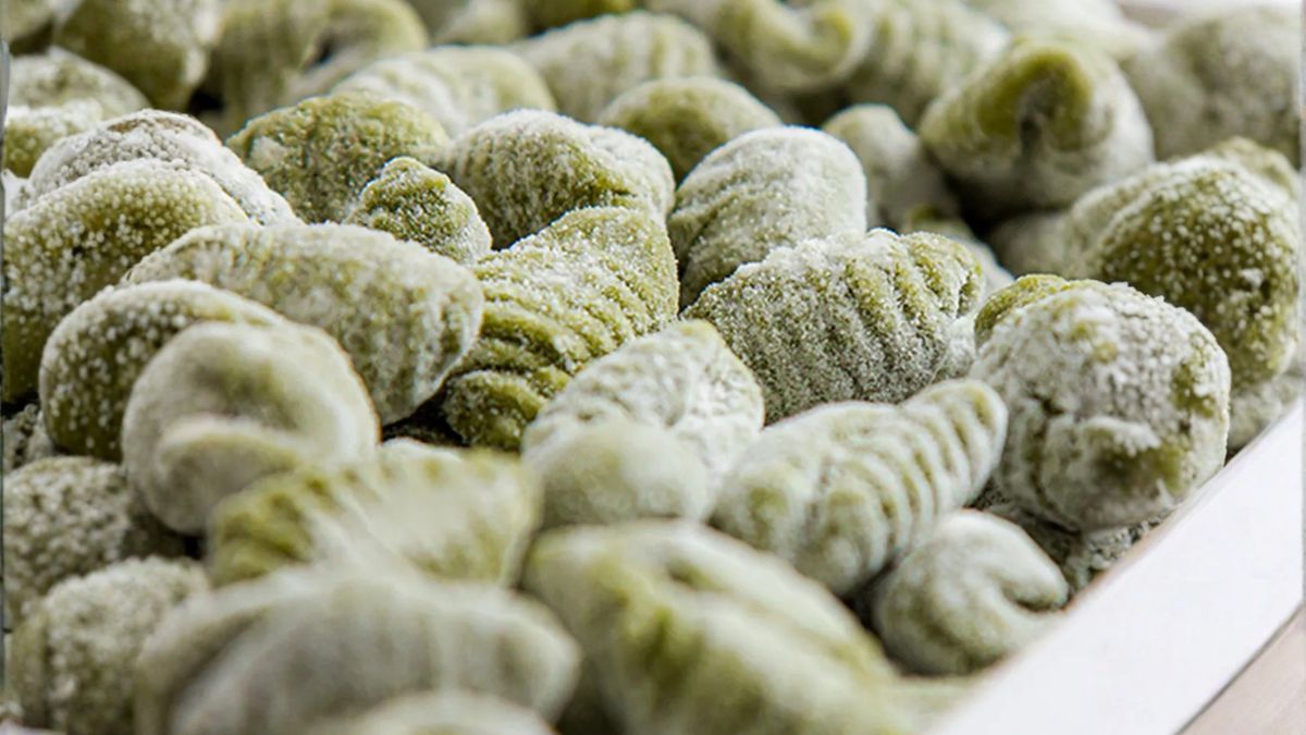 Ñoquis de espinaca para sumar a la dieta.