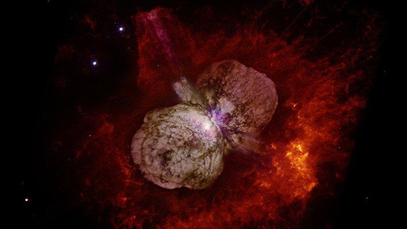 La radiación cósmica que emite la estrella más grande de nuestra galaxia alcanza la Tierra
