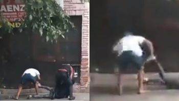 Detuvieron a un ladrón y un chico ¡le robó las zapatillas!