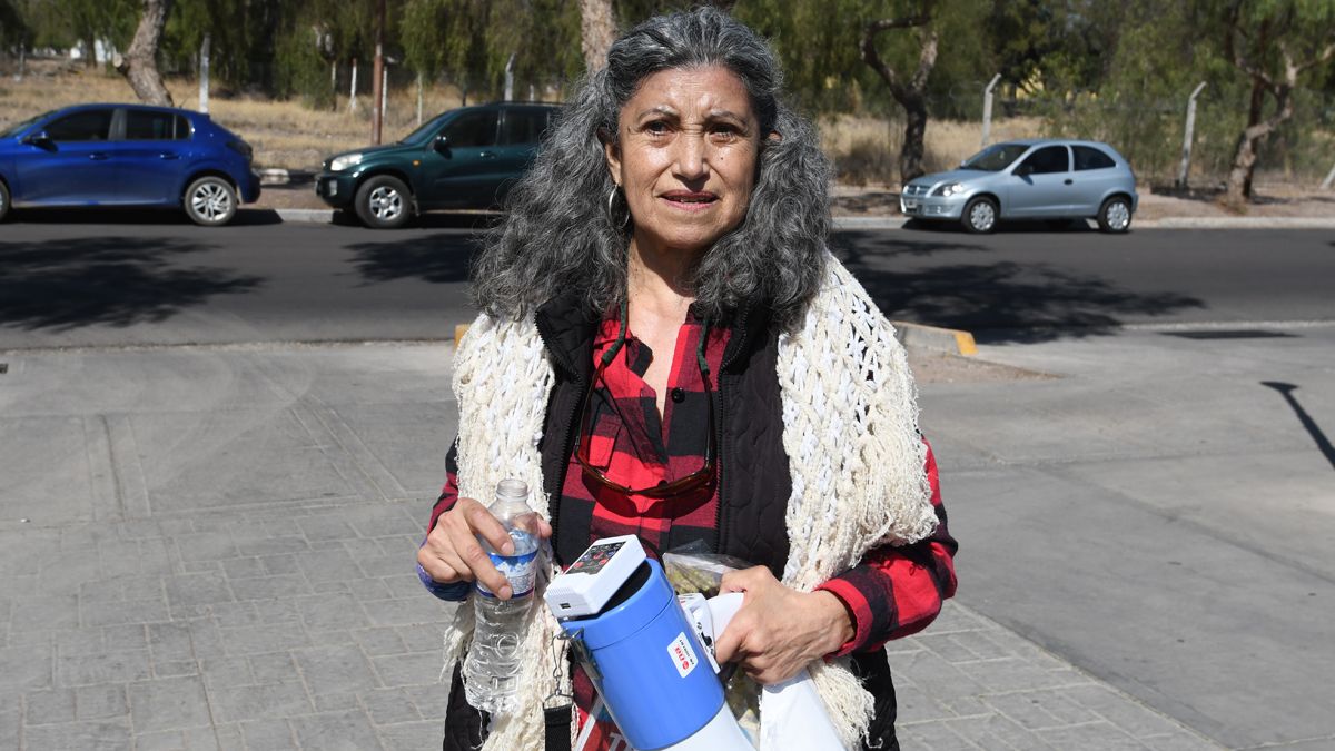 Silvia Saavedra, madre de Nataniel.
