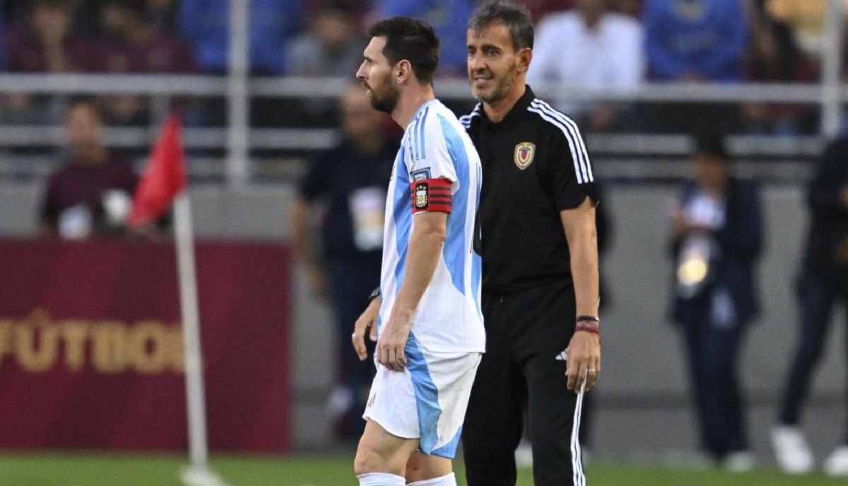 El Bocha habló a horas del partido en el estadio Monumental.